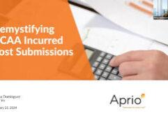 Incurred cost submissions